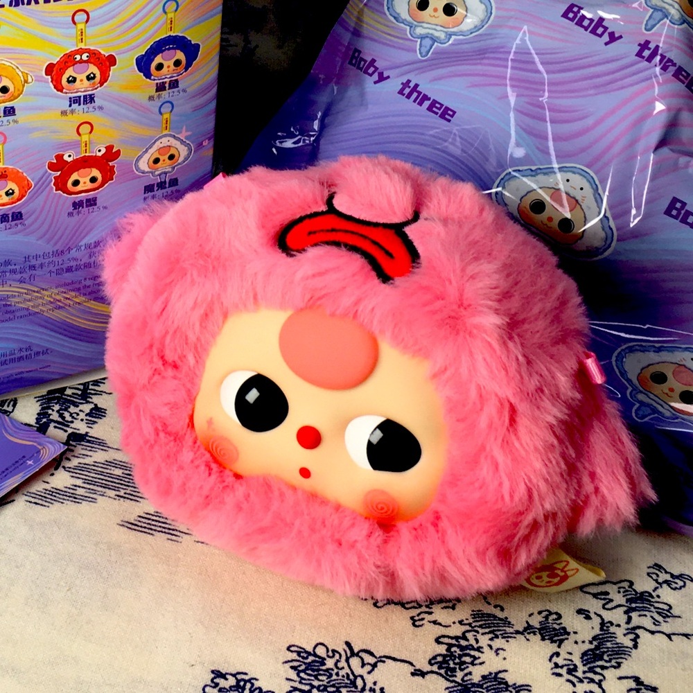 Baby Three Ocean of Romance Blob Fish Pink BB3